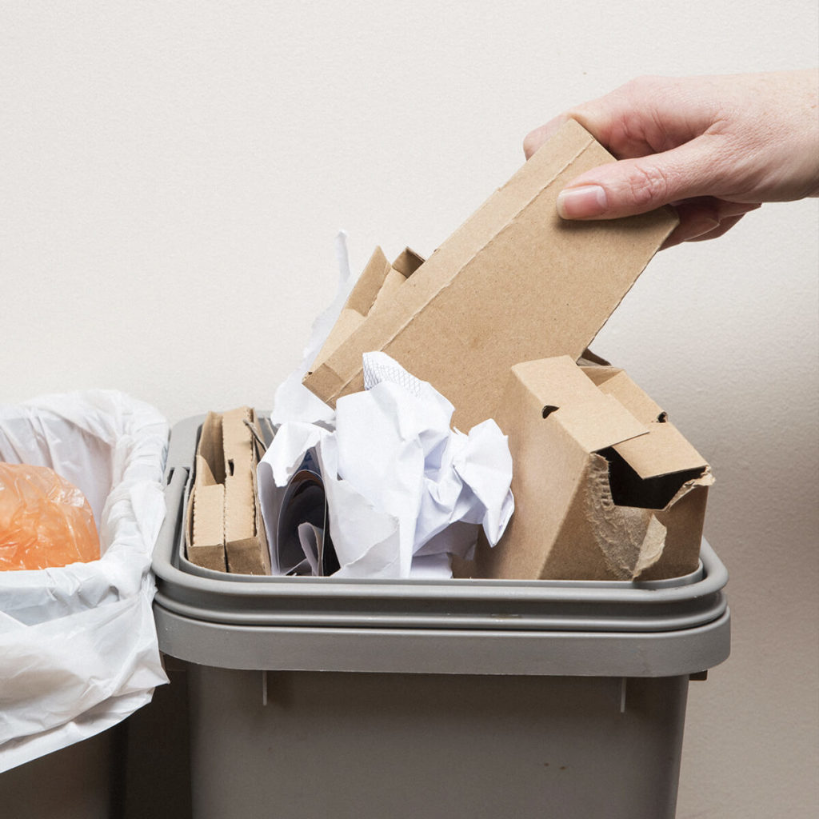 recycling bins for cardboard