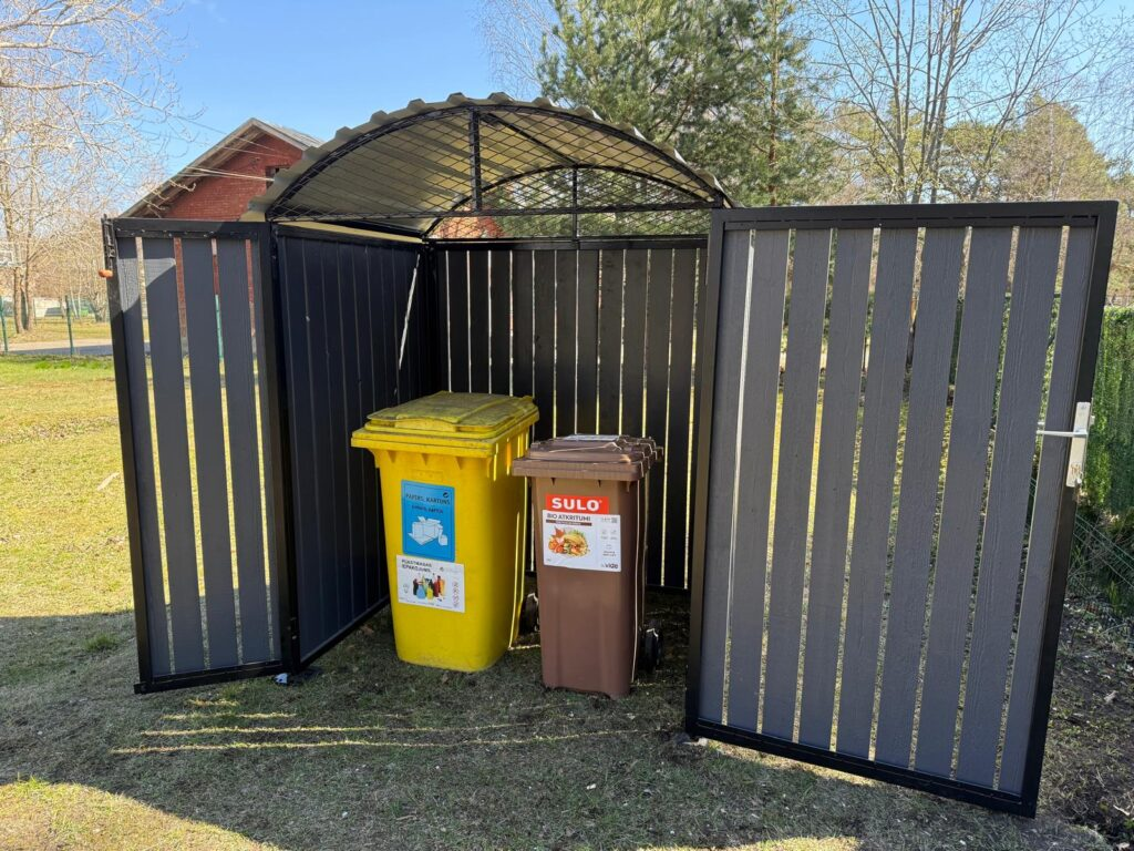 MWC designed No-Permit Waste Bin Enclosures
