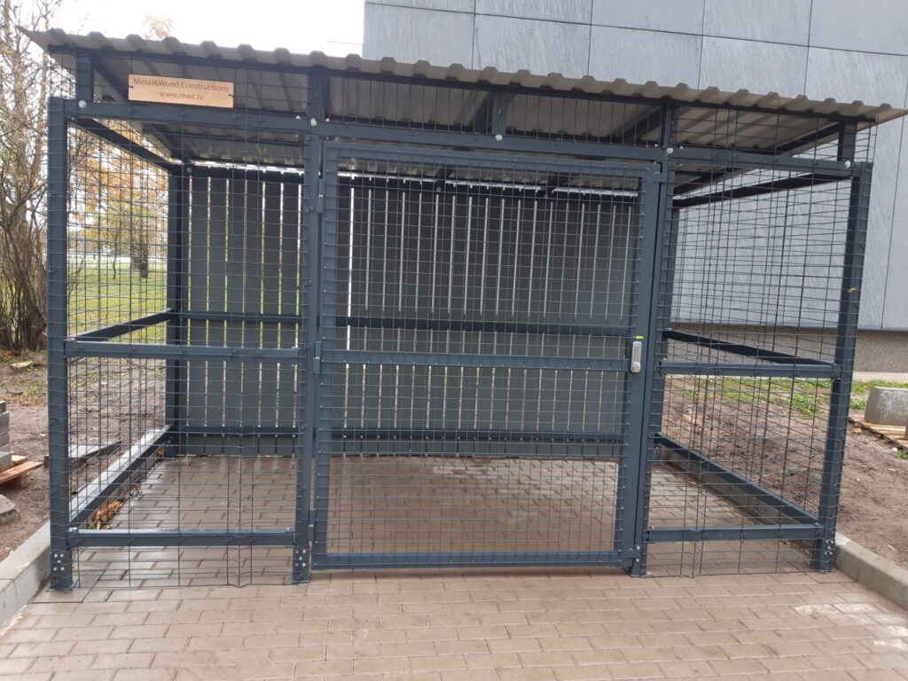 Atkritumu konteineru novietnes dizains