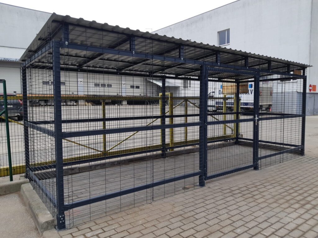 Pašvaldību atbalsts atkritumu konteineru novietnēm